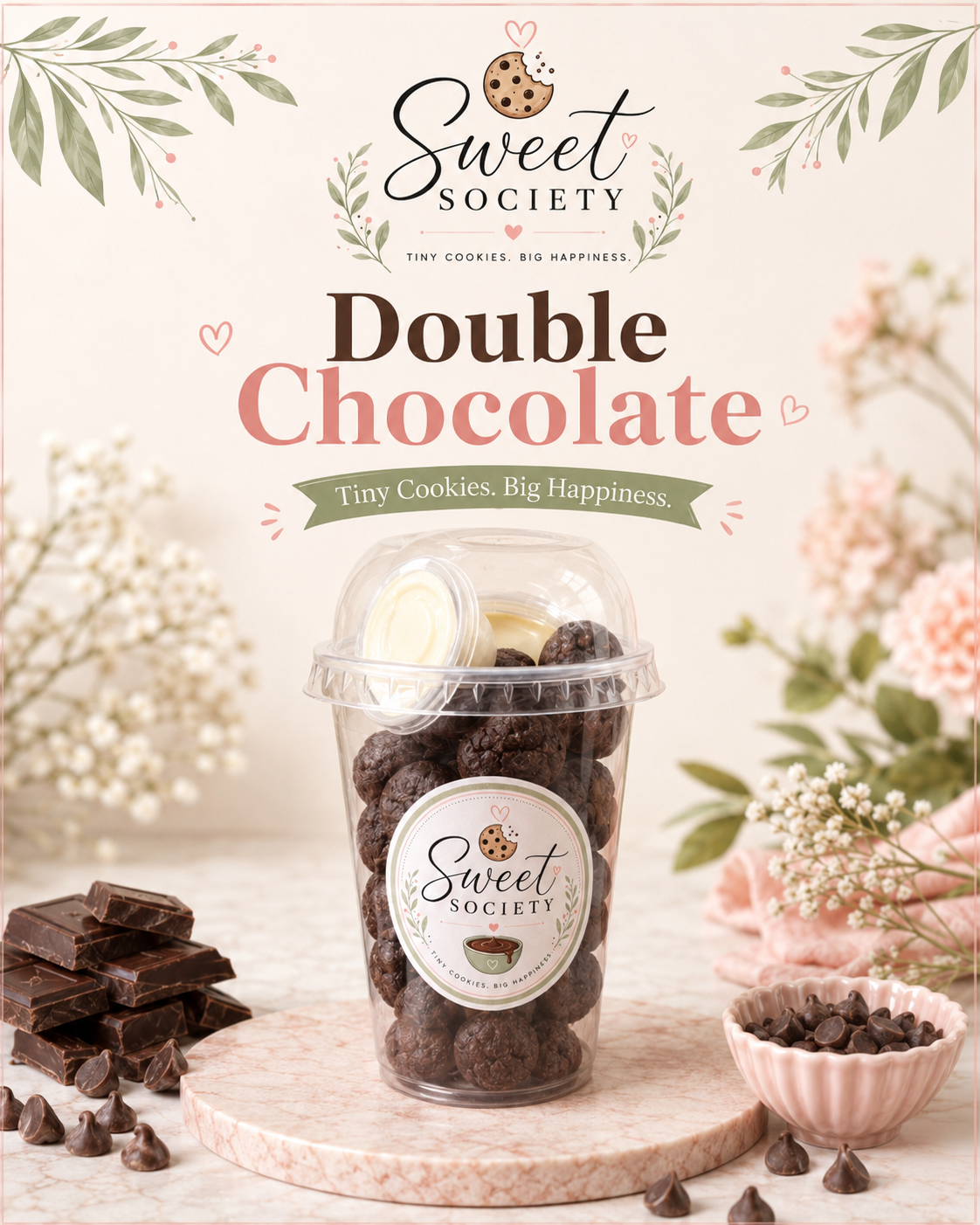 Double Chocolate cookies